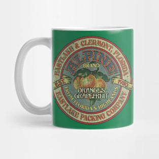 Alpine Oranges and Grapefruit 1930 Mug